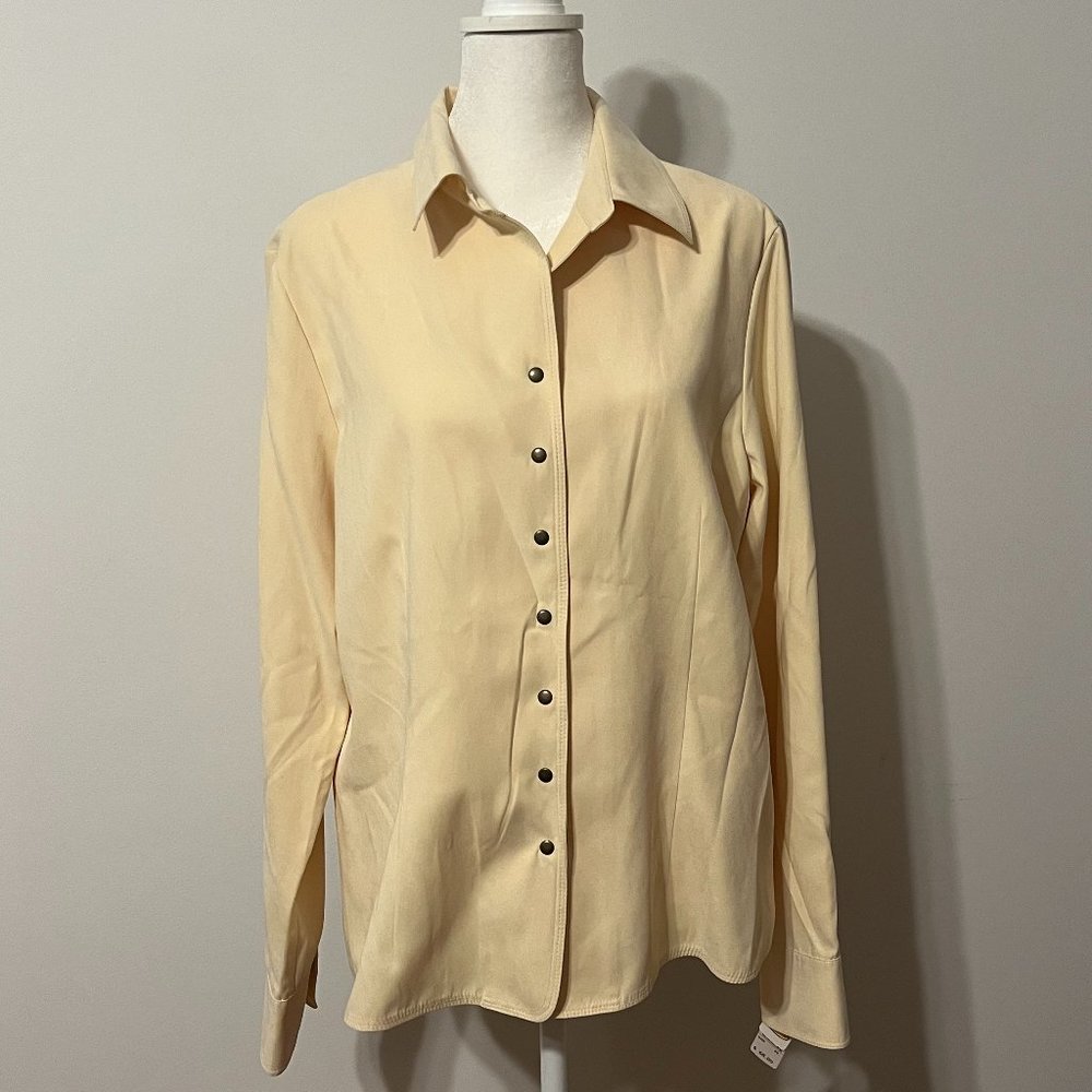 Talbots Jacket Style Top